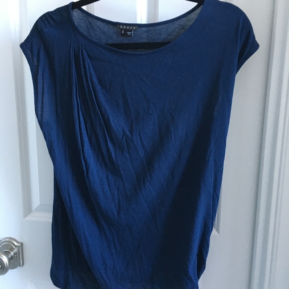 Theory Ruched Top - Picture 1 of 3